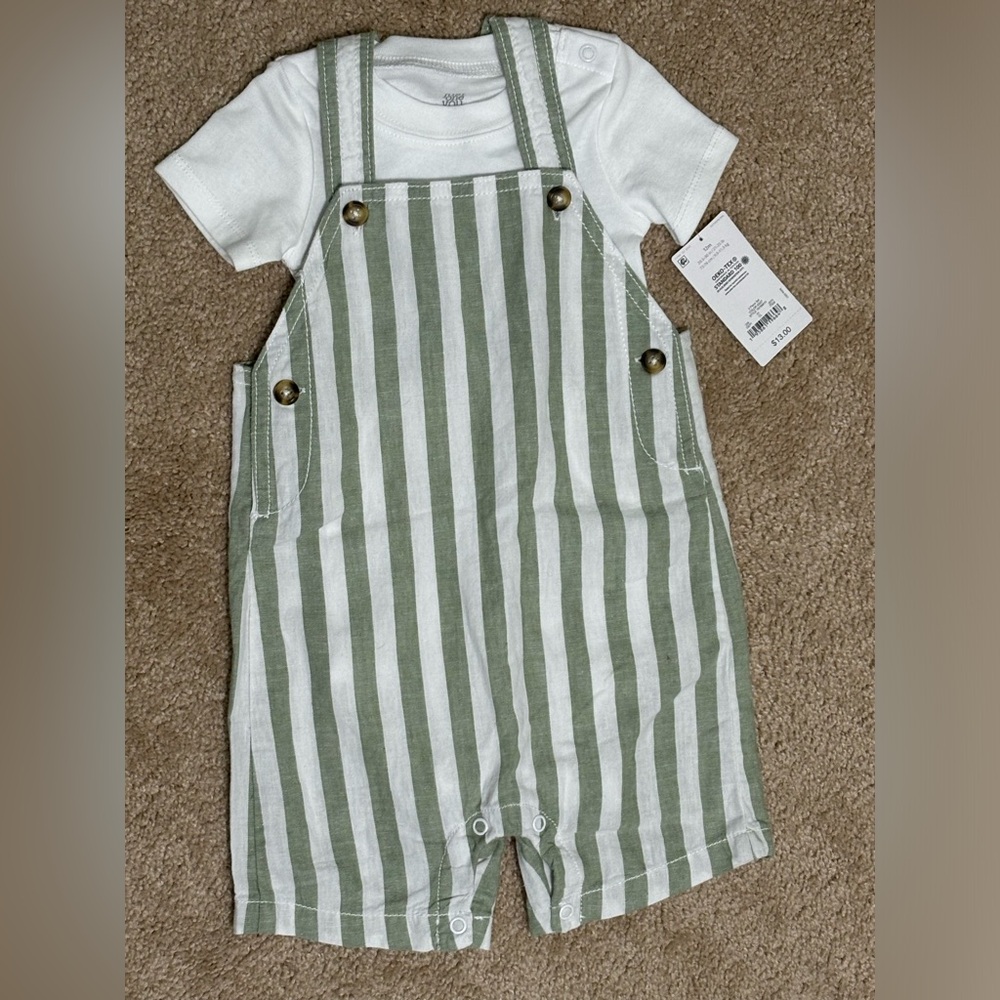 Carters 12m Overall Set